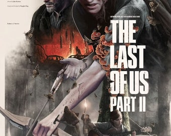 The Last Of Us: Part II - Gaming Poster (Ellie / Game Cover - Part 2)