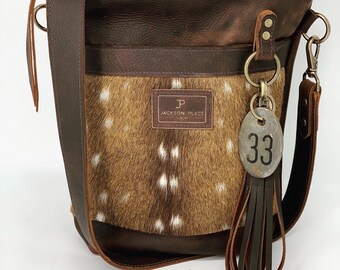 deer fur purse