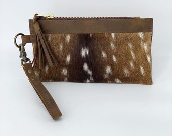 deer fur purse