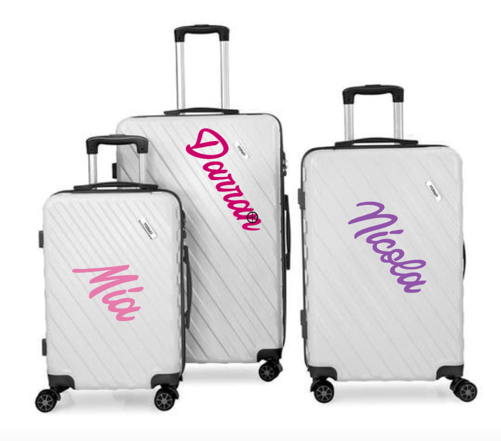 Personalised Name Decal for Suitcase Multiple Colours Etsy