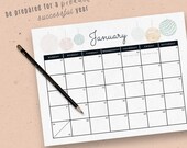 2023 Minimalist Calendar Printable, A4 Size (Digital Download)