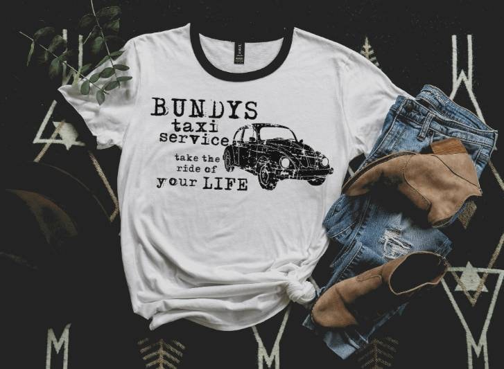 Serial Killer Ted Bundy Pun Unisex Ringer Tee - Etsy