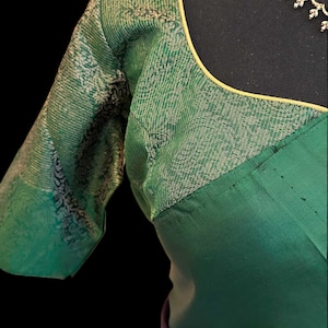 Pure Soft Silk Saree Vaira Oosi Design Brocade Blouse Online Usa With