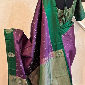 Pure Soft Silk Saree Vaira Oosi Design Brocade Blouse Online Usa With