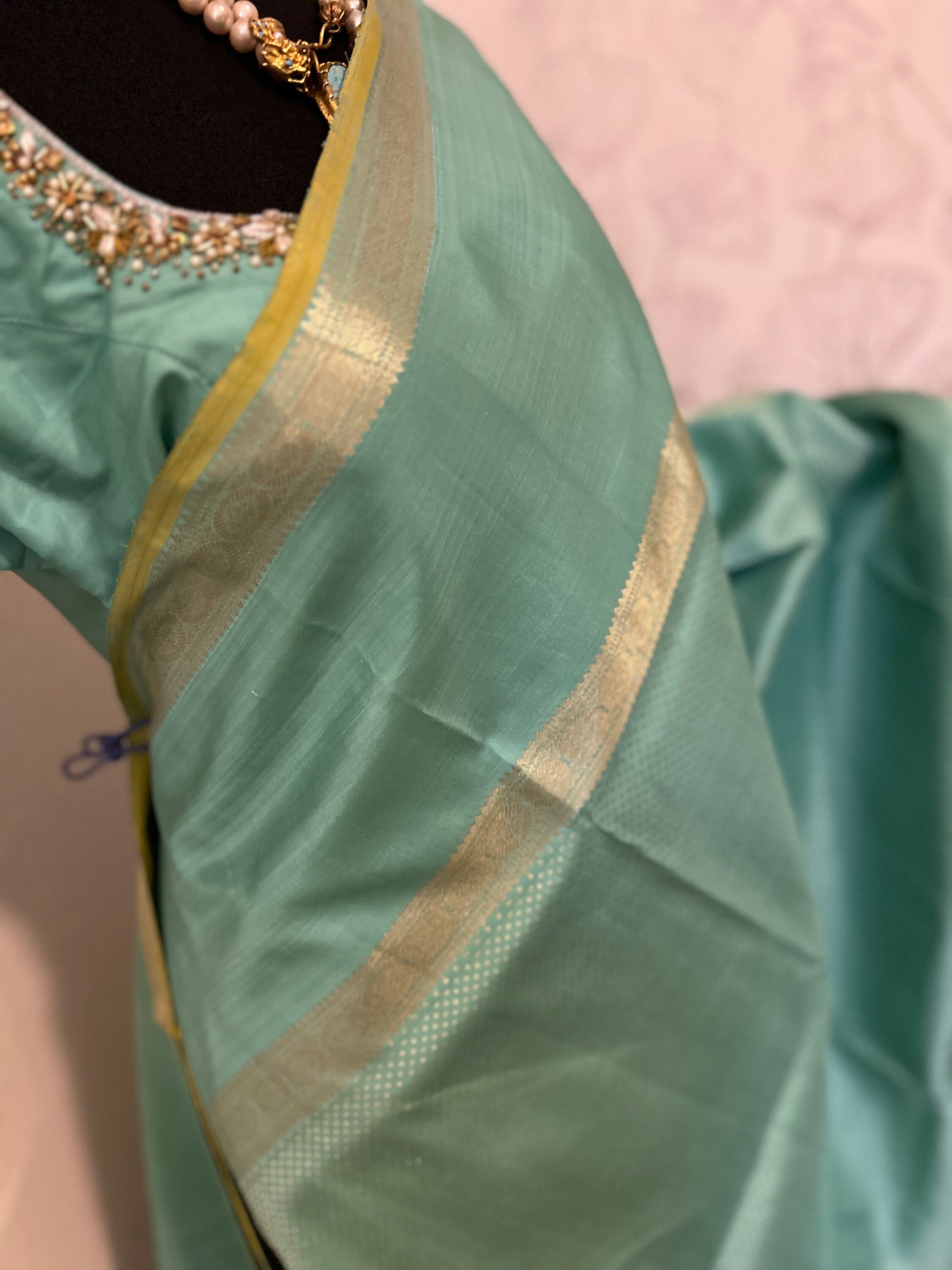 Pastel Green Kanchi Pattu Saree Online Shopping With Etsy