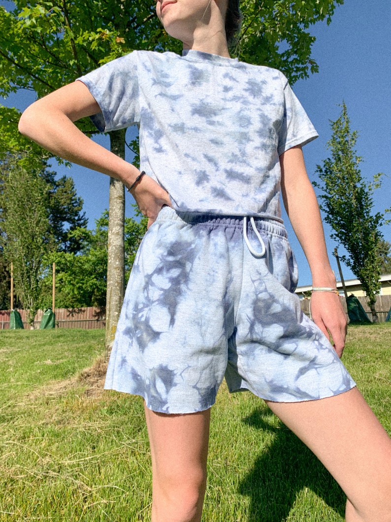 matching sweatsuit shorts