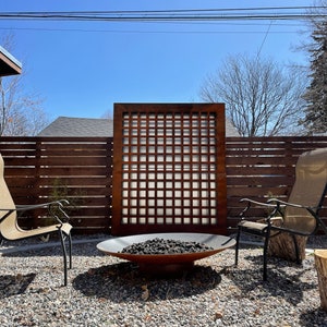 CUSTOM Made Corten Steel Privacy Panels