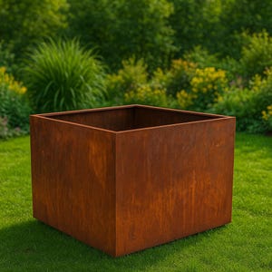 Custom Made Square Planter Box