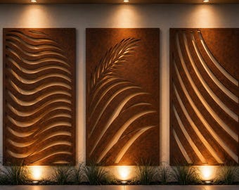 Architectural Corten Steel Wall Panels | Custom Feature Wall | Made in USA