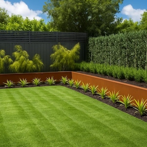 Custom Made Planter Box. Corten Steel Planters, Raised bed Corten Steel Planter boxes.