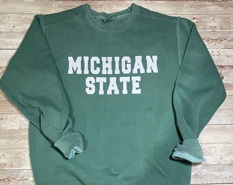 Michigan state crewneck sweatshirt store