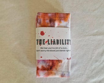 The liability / klutz socks (1 pair)