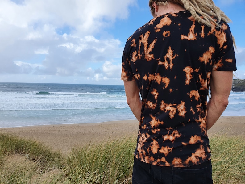 black scrunch shirt