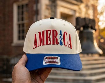 America Anniversary 250th Year Embroidered Hat, USA 1776 - 2026, Independence Day Trucker Hat