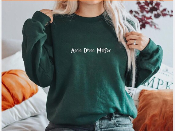 Accio draco malfoy sweatshirt Clearance
