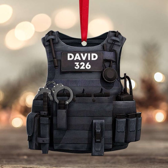 Police Bulletproof Vest Costume