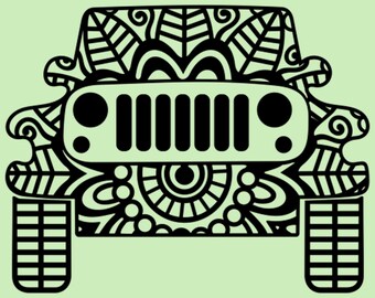 Download Jeep Mandala Svg Etsy