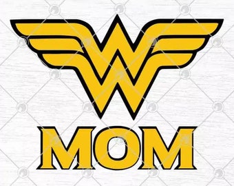 Download Wonder Mom Svg Etsy