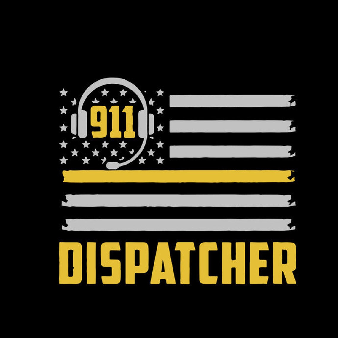 911 Dispatcher Flag Svg Jobs Svg Trending Svg 911 | Etsy