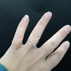 Solsleutel zilveren ring