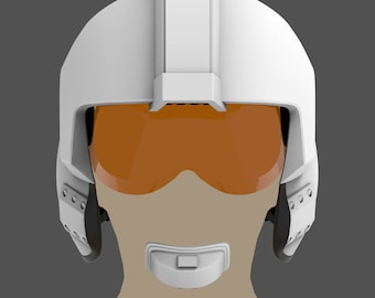 Rebel X-Wing Pilot Helmet 3D Model