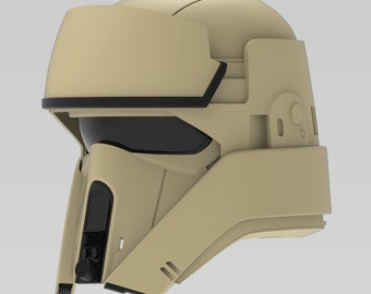 Rogue One Shoretrooper Helmet 3D Model