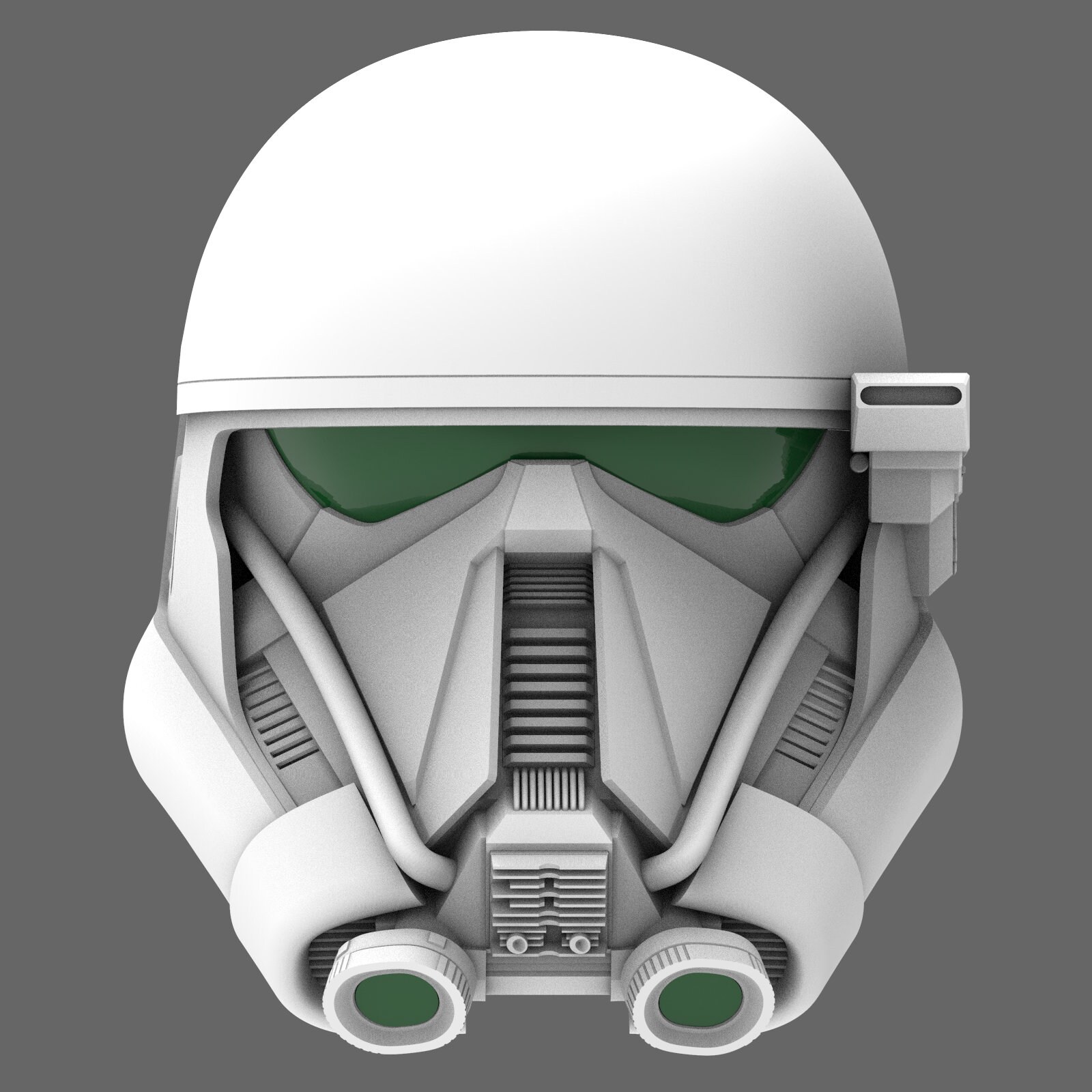 Rogue One/ Mandalorian Deathtrooper Helmet 3D Model - Etsy