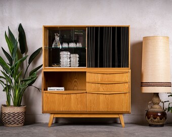 Jitona Bar Vitrine CSSR Schrank Kommode Retro Vintage 60er DDR