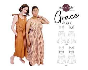 Grace Dress PDF Pattern