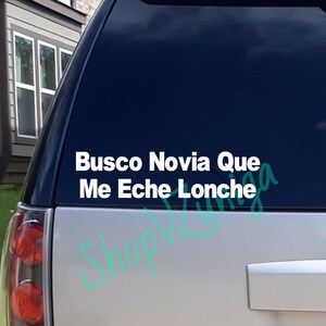 Busco Novia Toxica Vinyl Decal | Etsy