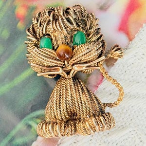 Chanel Brooch Lion - Etsy
