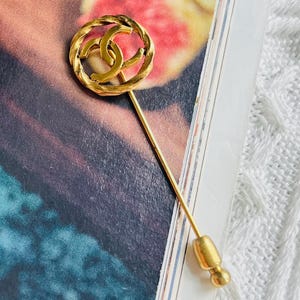 Chanel Logo Pin - Etsy