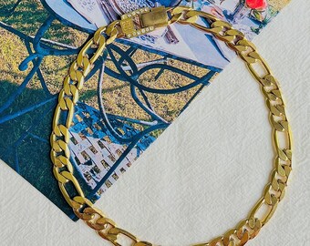2*き様 【希少・VINTAGE】GIVENCHY 4Gロゴ チェーンブレスレッ Givenchy Vintage 1980s 4G Logo Interlocked Crystal Figaro Chain