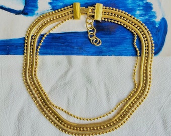 CHRISTIAN DIOR by John Galliano 1997 Masai Beads Coil 5 Five