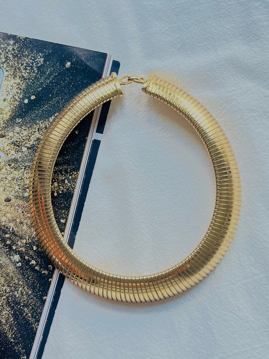 希少✨Christian Dior Long Necklace Vintage Authentic Christian Dior Necklace logo vintage long Metallic