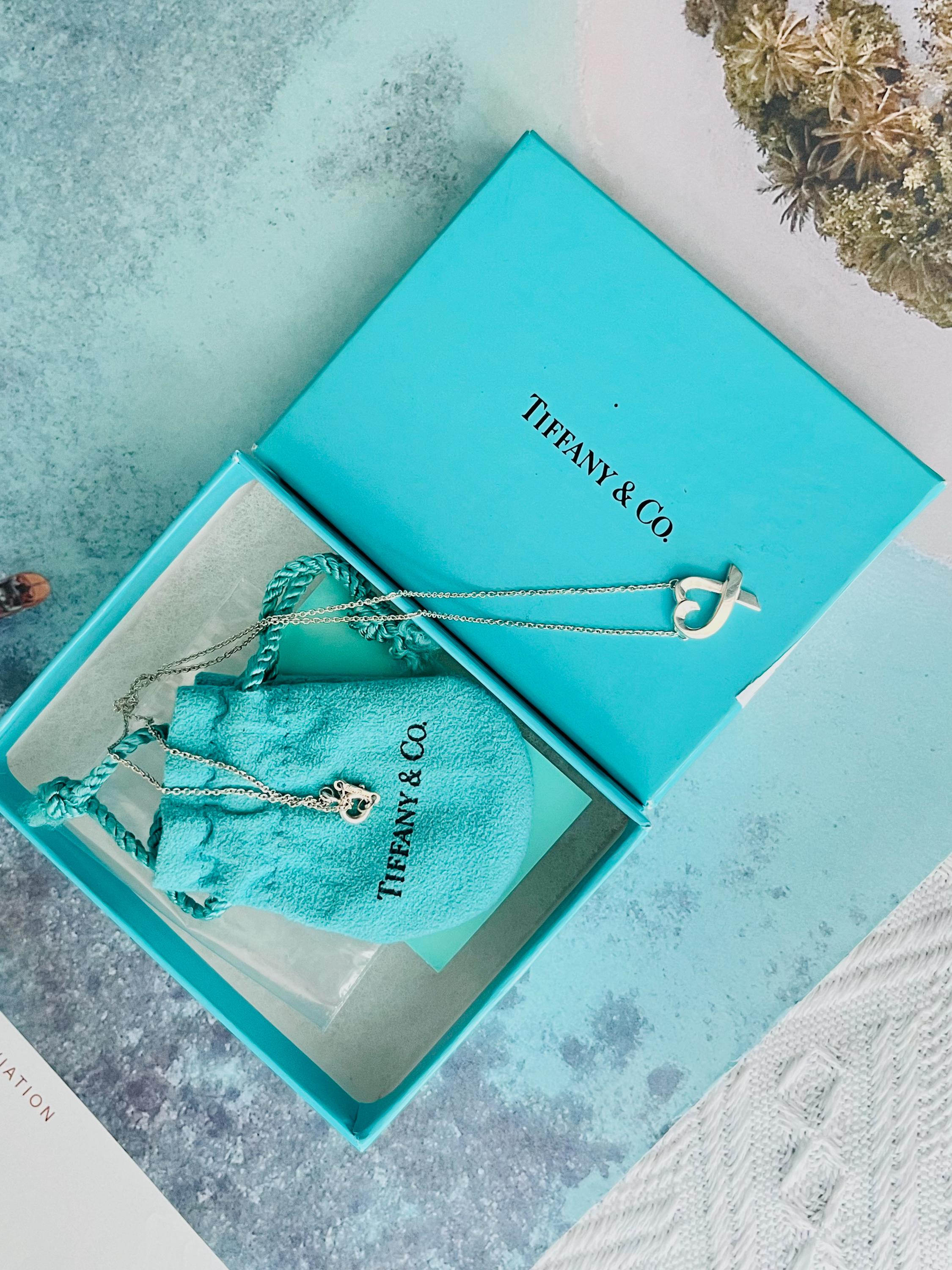Tiffanys and co bow necklace - Etsy 日本