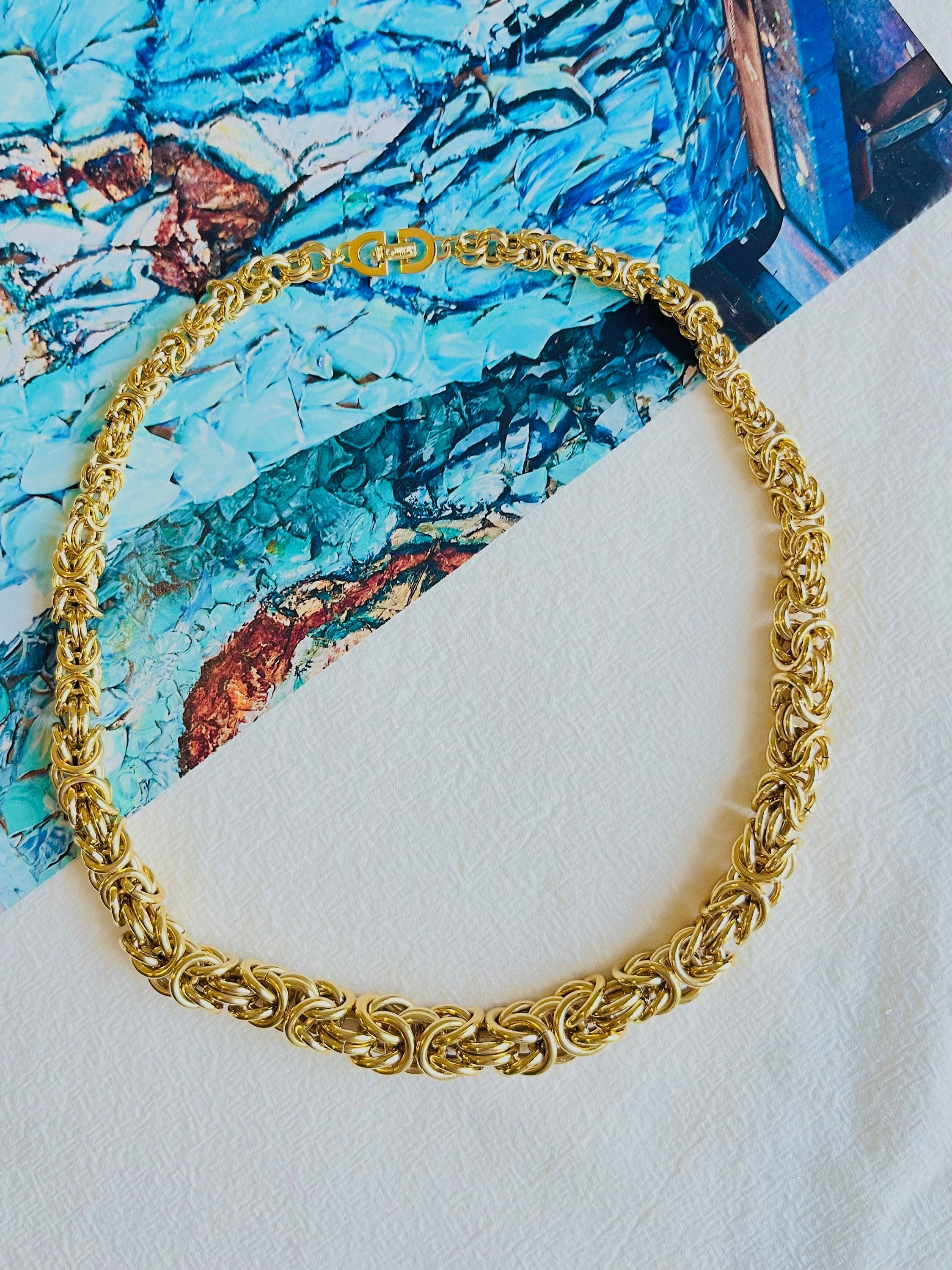 dior necklace vintage rare - Gem