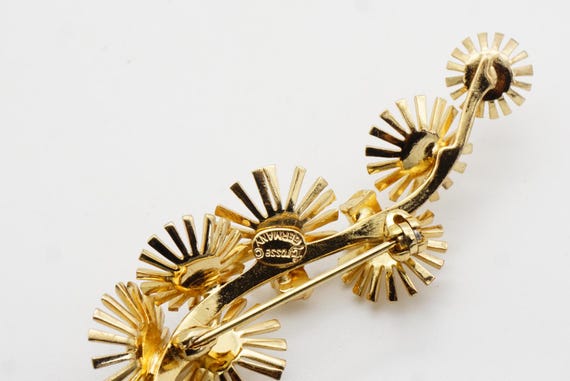 Christian Dior GROSSE Vintage Radiant Sun Star Burst Crystals