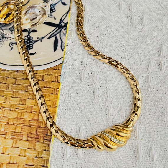 【vintage Dior】喜平チェーン　ネックレス　00s Y2K gold Christian Dior クリスチャンディオール ロゴ 喜平 ロングチェーン