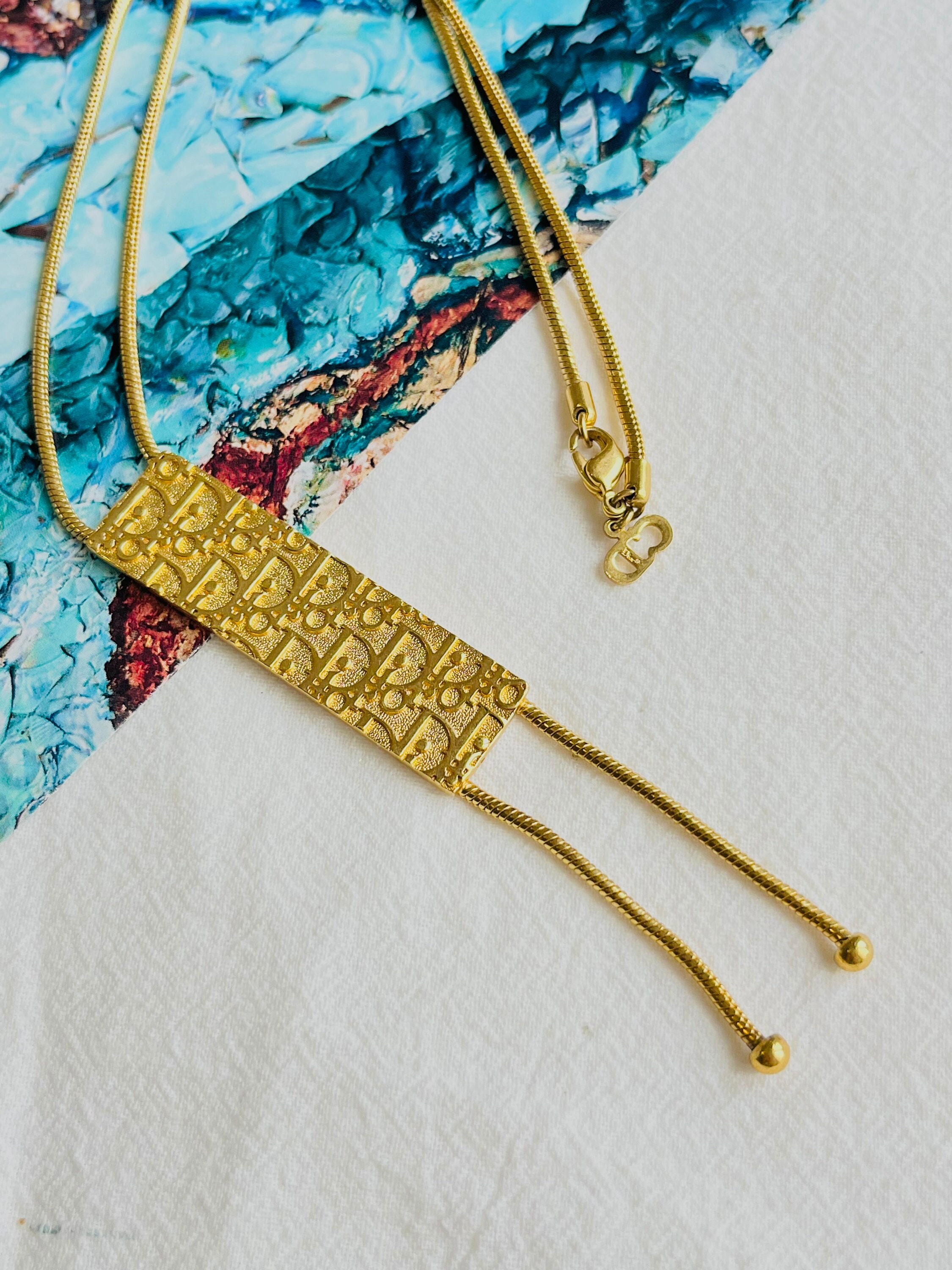 Dior Trotter Necklace - Etsy