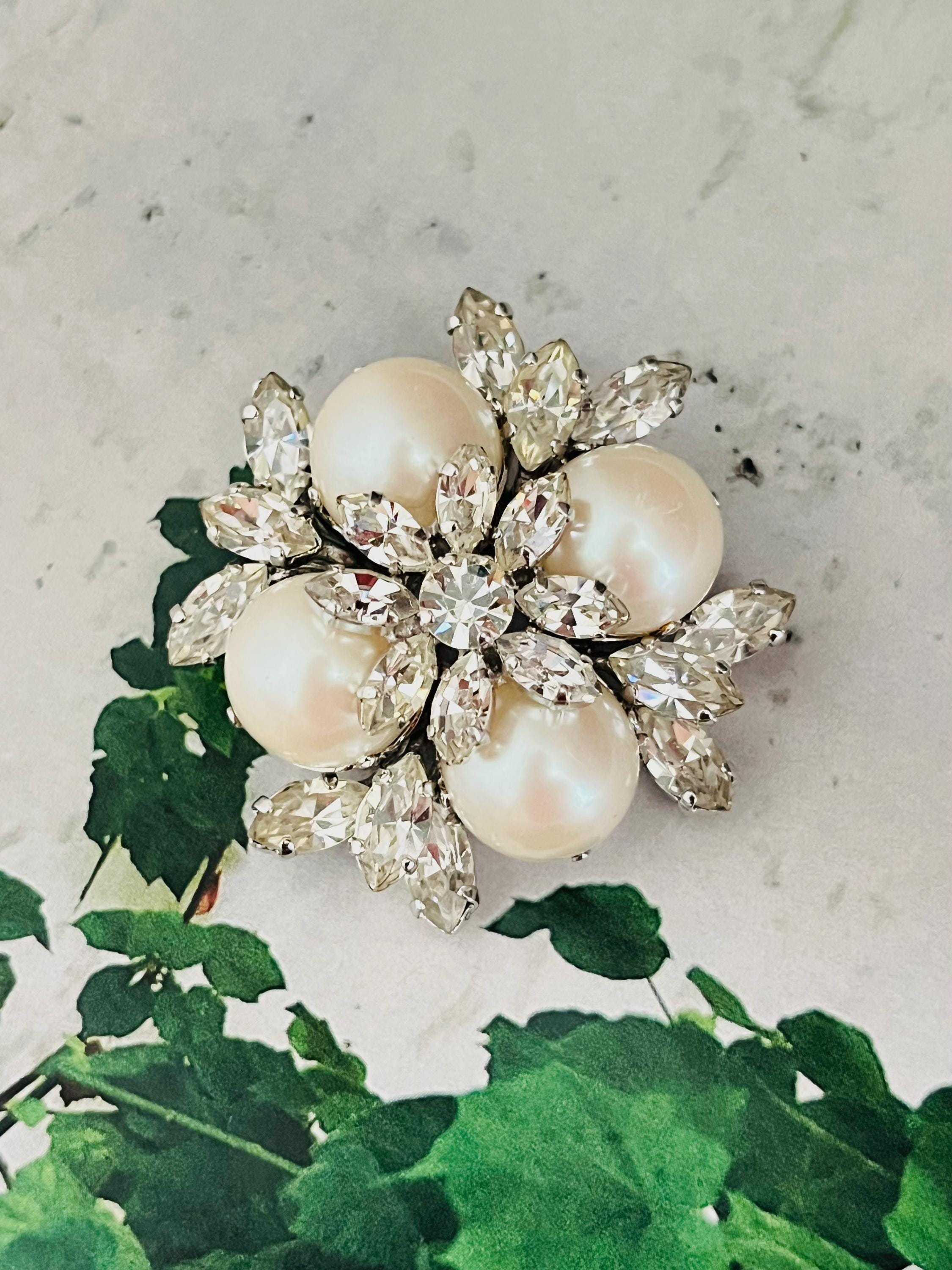 クリスチャン・ディオール ヴィンテージ 1962 ホワイト ラウンド