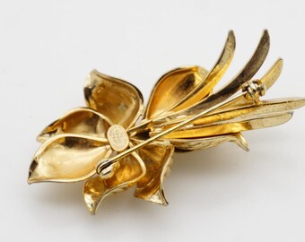 Christian Dior GROSSE 1963 Vintage Long Curled Flower