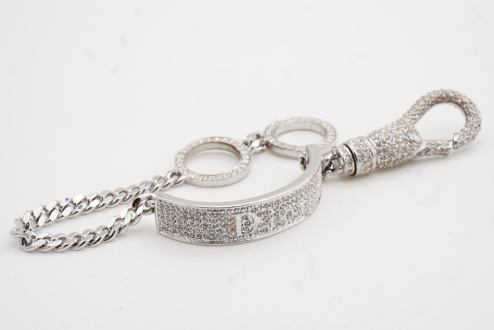 CHRISTIAN DIOR John Galliano 2003 Logo Hardcore Whole Crystals