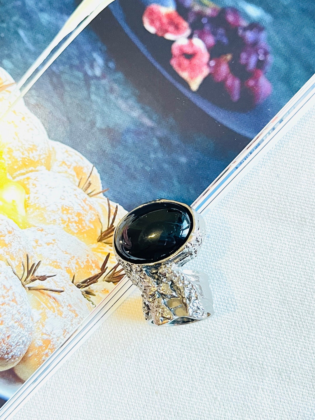 Yves Saint Laurent YSL Arty Black Cabochon Enamel Statement Ring, Size 6, Silver, Mom, Girl, Wife, Y2K, Him, Men, Anniversary, Birthday Gift - Etsy Yves Saint Laurent YSL Arty Black Cabochon Enamel Statement Ring, Size 6, Silver, Mom, Girl, Wife, Y2K, Him, Men, Anniversary, Birthday Gift - Etsy