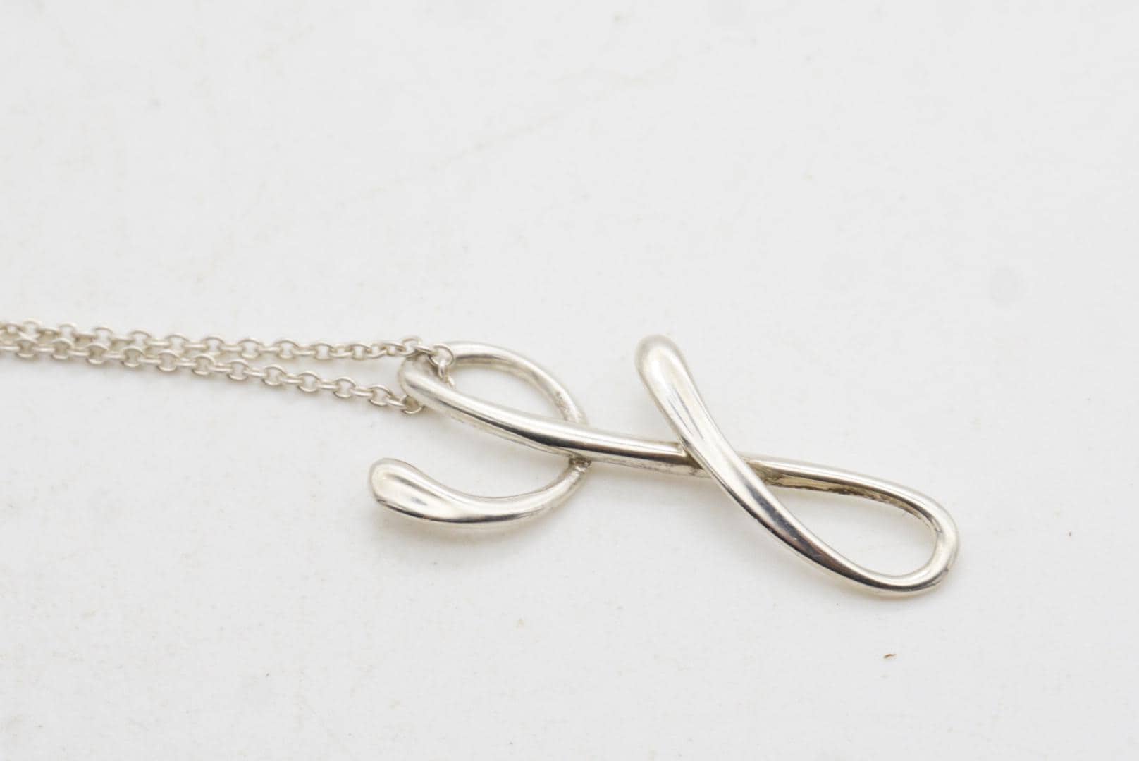 Tiffany & Co Vintage Elsa Peretti Alphabet Initial Y Pendant