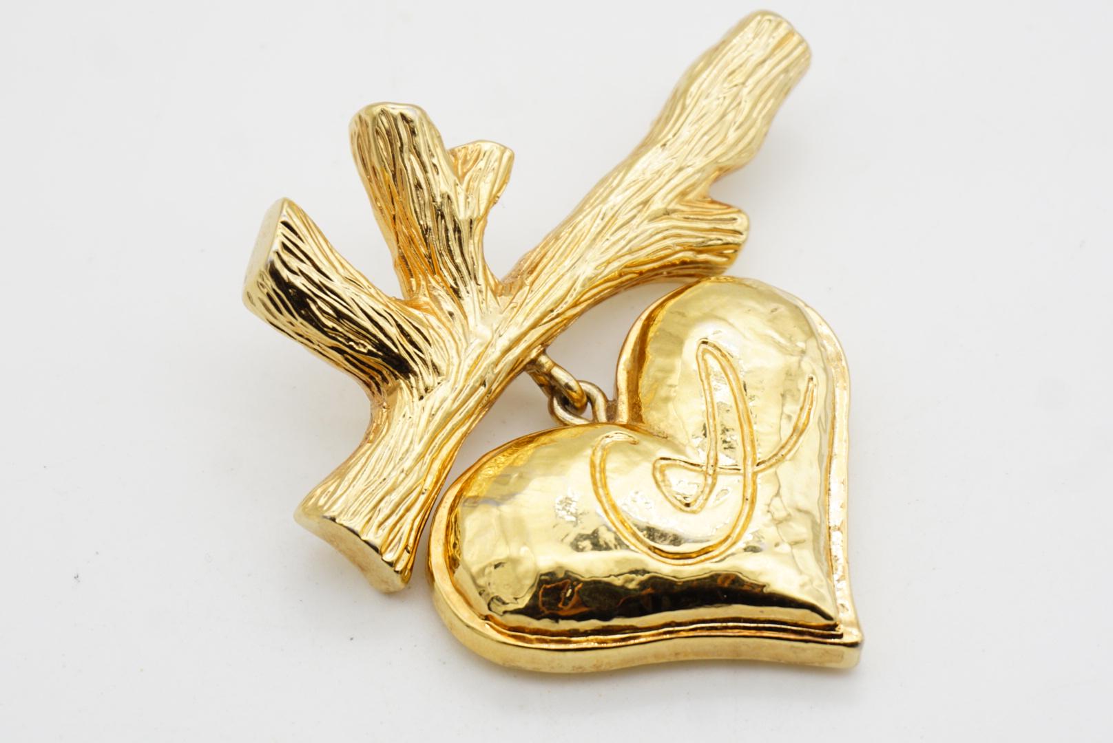 クリスチャン・ラクロワ ヴィンテージ クラシック クロス ロゴ ハート