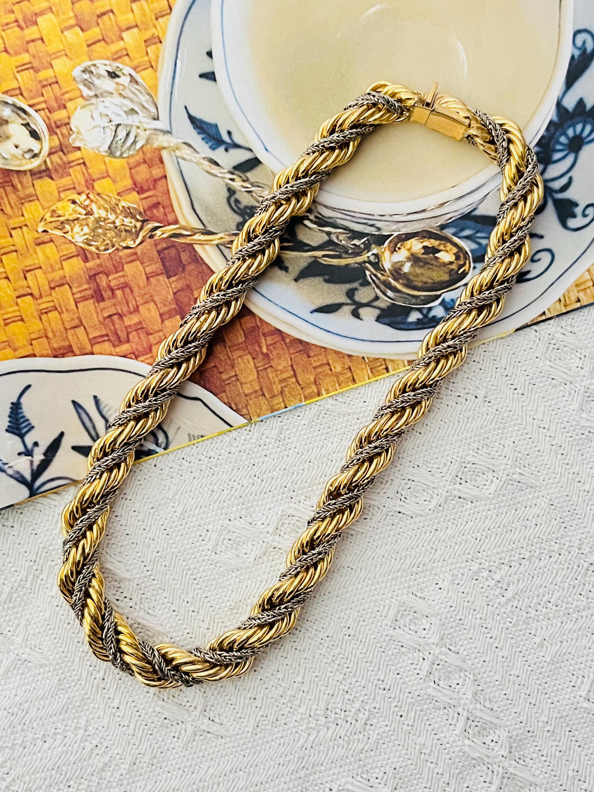 アクセサリー christian dior rope chain necklace Vintage Dior Rope Chain Necklace | Gadelles Vintage