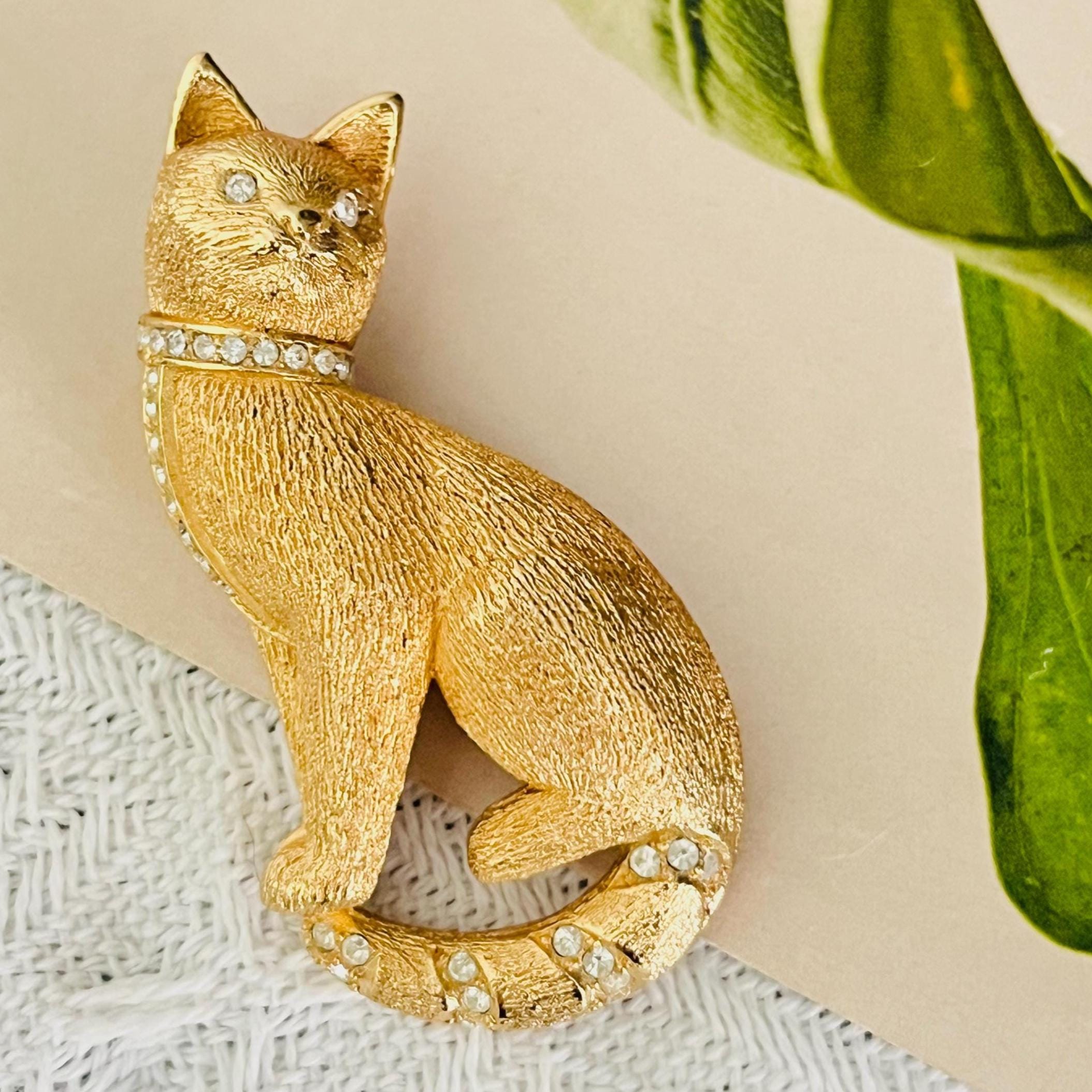Dior Cat Brooch - Etsy