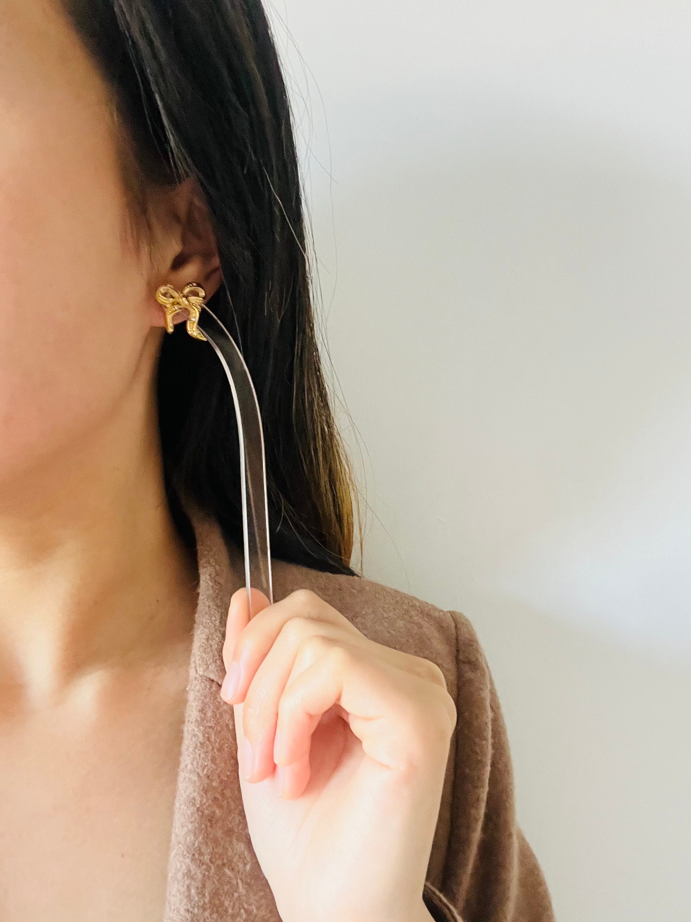 【美品】Christian Diorヴィンテージ　リボン　ピアス　アクセサリー Christian Dior（リボン ・ ピアス）のフリマアイテム一覧