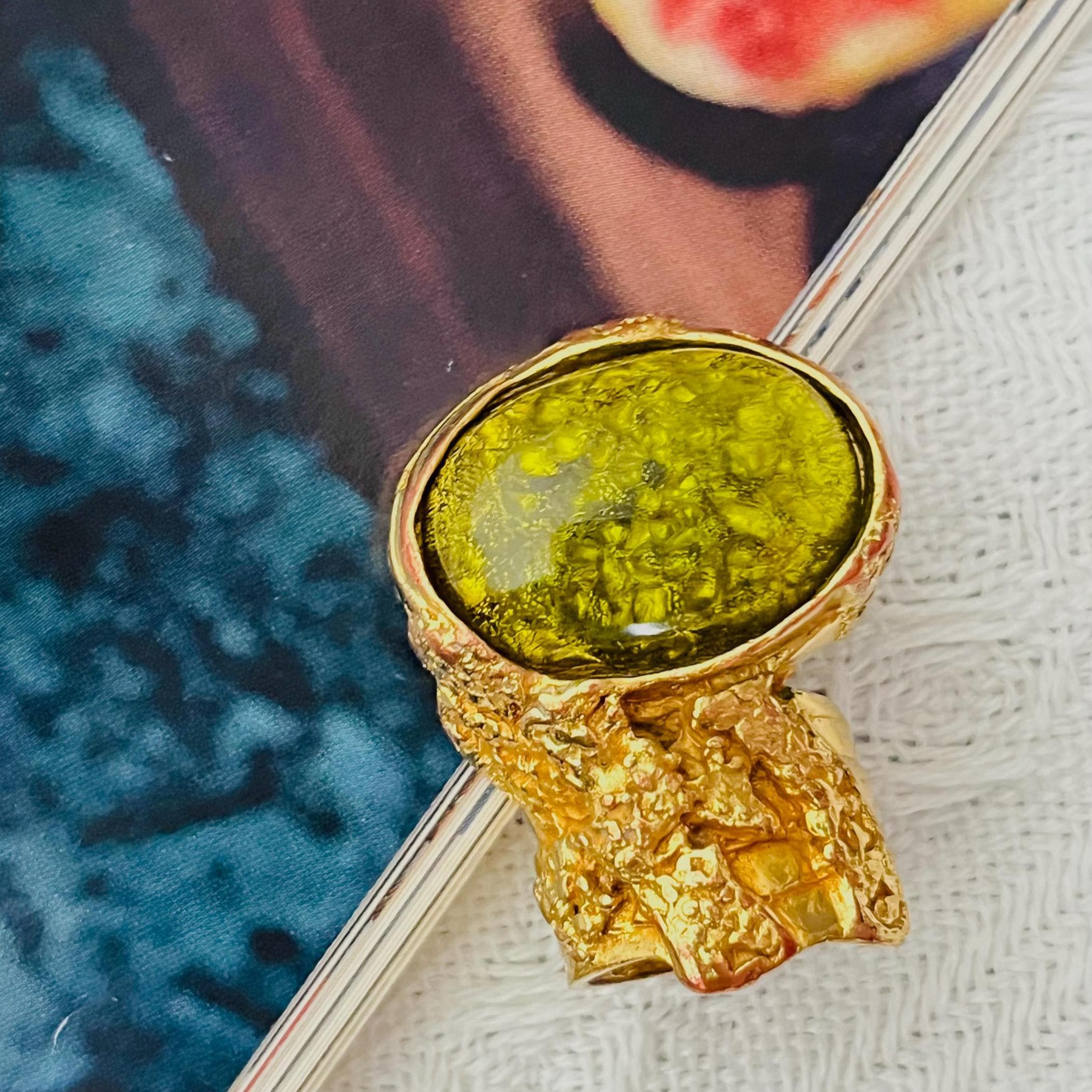 ✨超美品✨Yves Saint Laurent アーティリング ラピスラズリ ✨超美品✨Yves Saint Laurent アーティリング ラピスラズリ Ysl